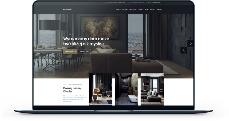 Strona Internetowa - Architern